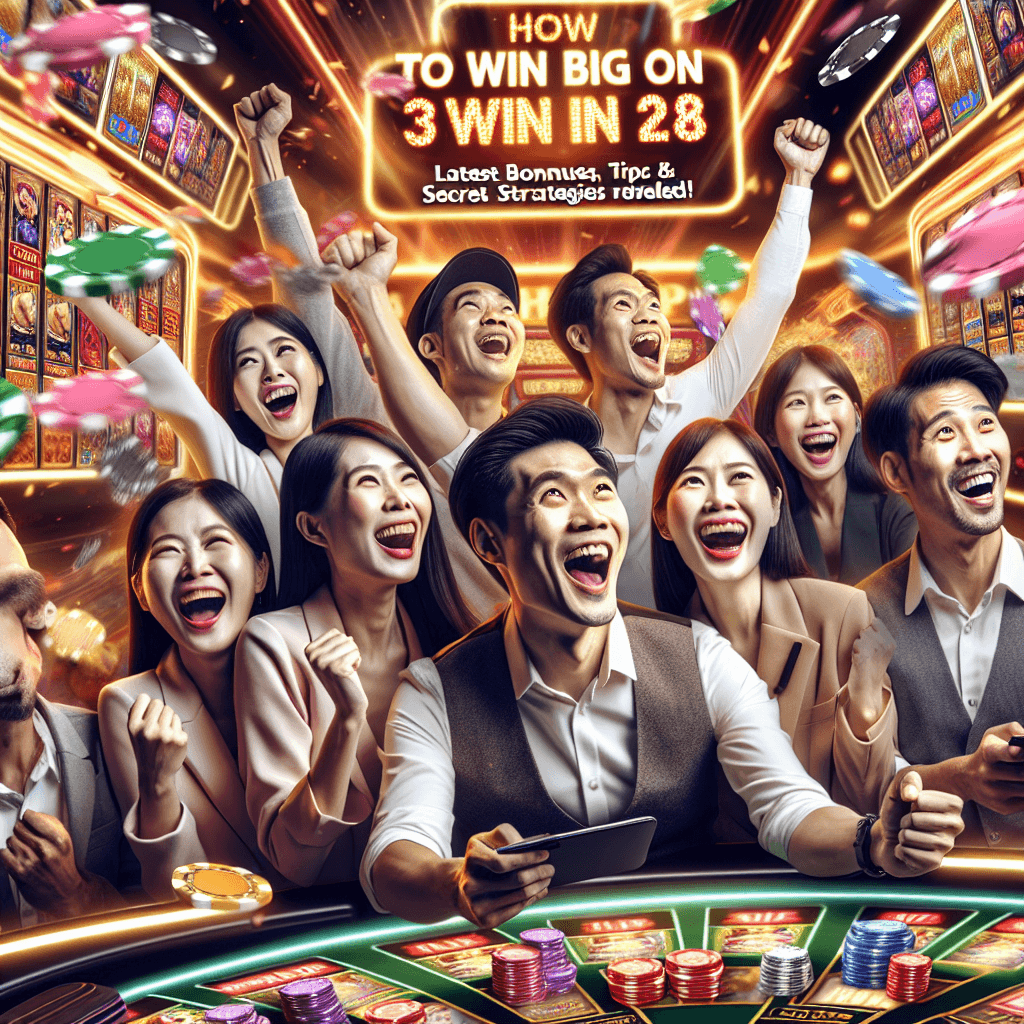 How to Win Big on 3WIN8 Slots in 2024: Latest Bonuses, Tips & Secret Strategies Revealed!